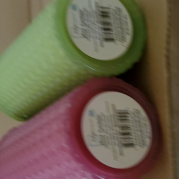 2 26 oz Travel Tumbler Double Walled Diamond Textured Studded Acrylic Straw - Picture 4 of 5